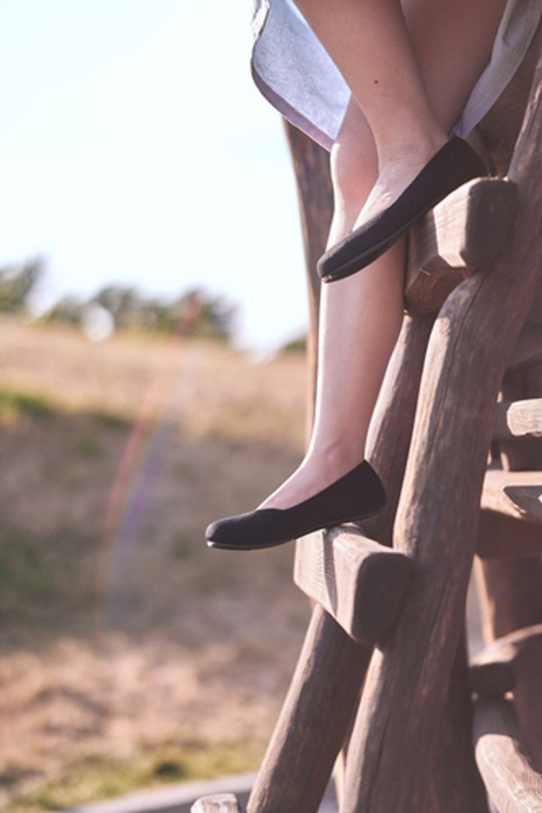 Xero Phoenix Knit Dress Casual Flat (Women) Black