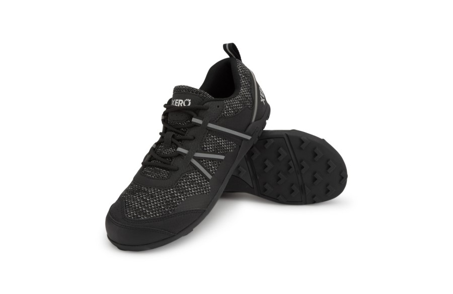 Black Terraflex Ii-Trail Running And Hiking Shoe-Men Xero
