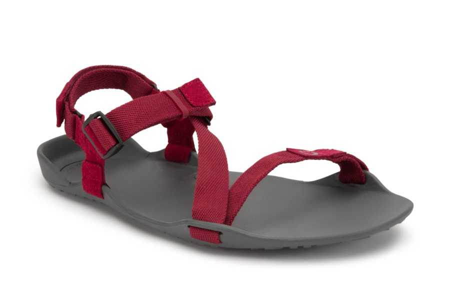 靴 XEROSHOES Z-TREK 2 Xero Shoes Men's Z-Trek Barefoot Hiking Sandals, Black, 10