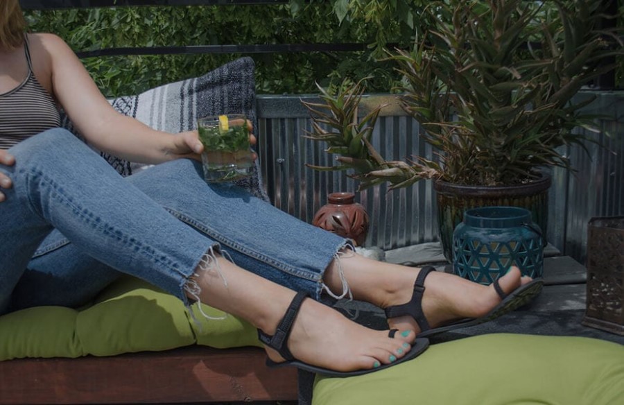 Black Xero Jessie-Women's Casual Sandal