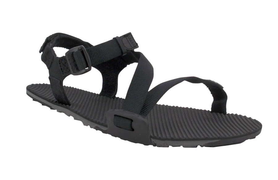 Coal Black/Black Xero Naboso Trail Sport Sandal-Women