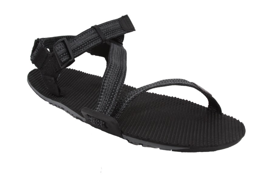 Naboso Trail Sport Sandal-Men Xero Coal Black/Black