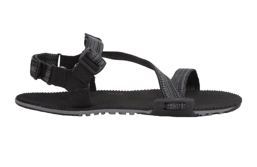 Naboso Trail Sport Sandal-Men Xero Coal Black/Black