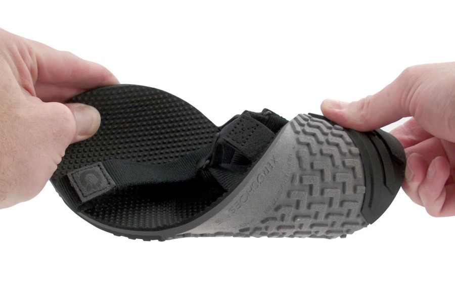 Naboso Trail Sport Sandal-Men Xero Coal Black/Black