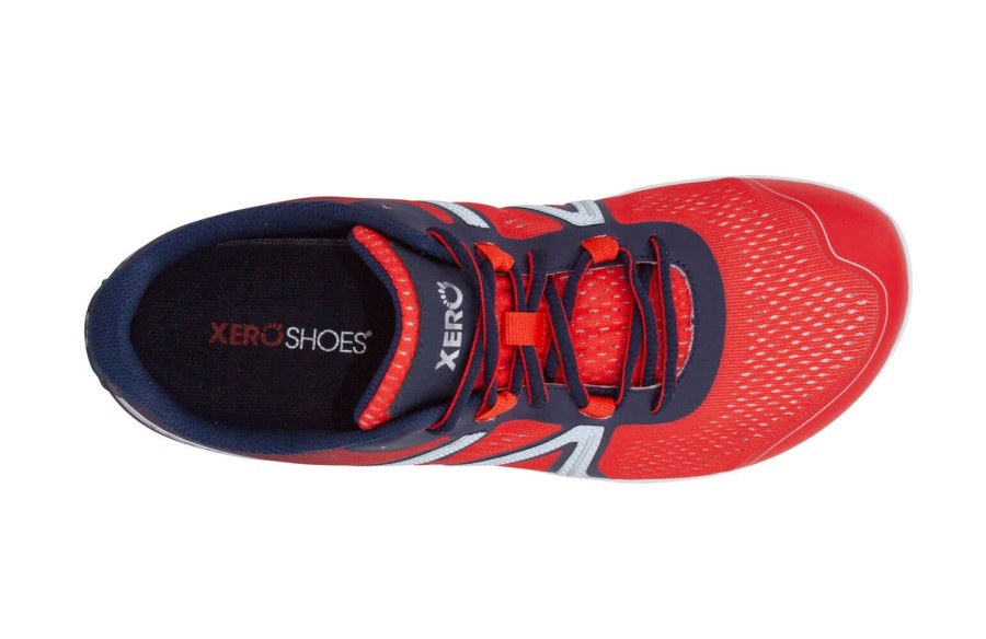 Hfs-Lightweight Road Running Shoe-Men Xero Crimson Navy