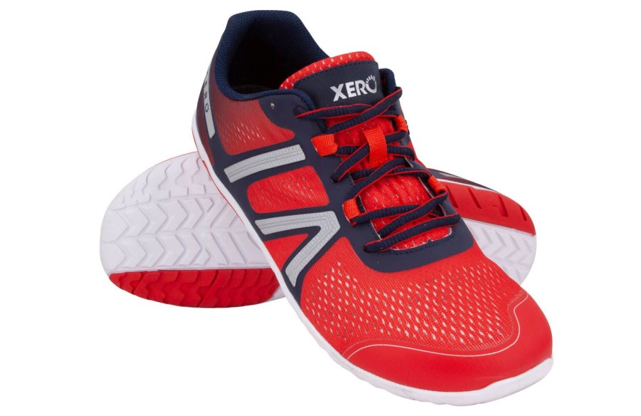 Hfs-Lightweight Road Running Shoe-Men Xero Crimson Navy