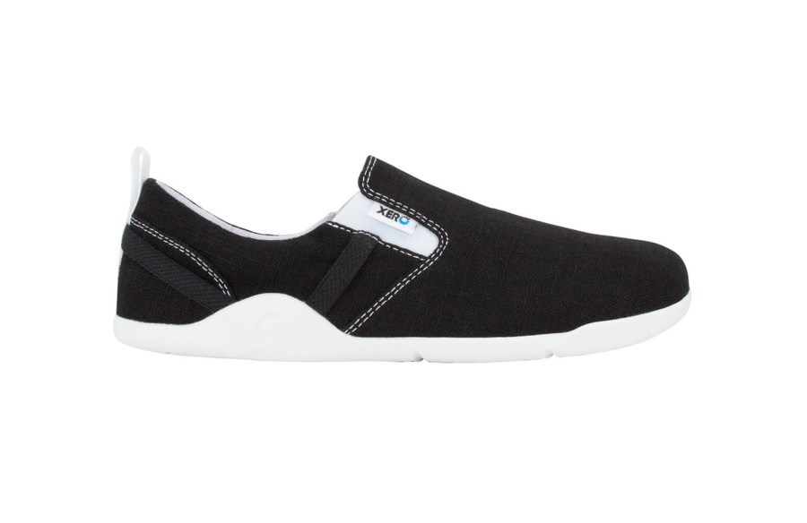 Black Aptos-The Casual Hemp Canvas Slip-On-Women's Xero