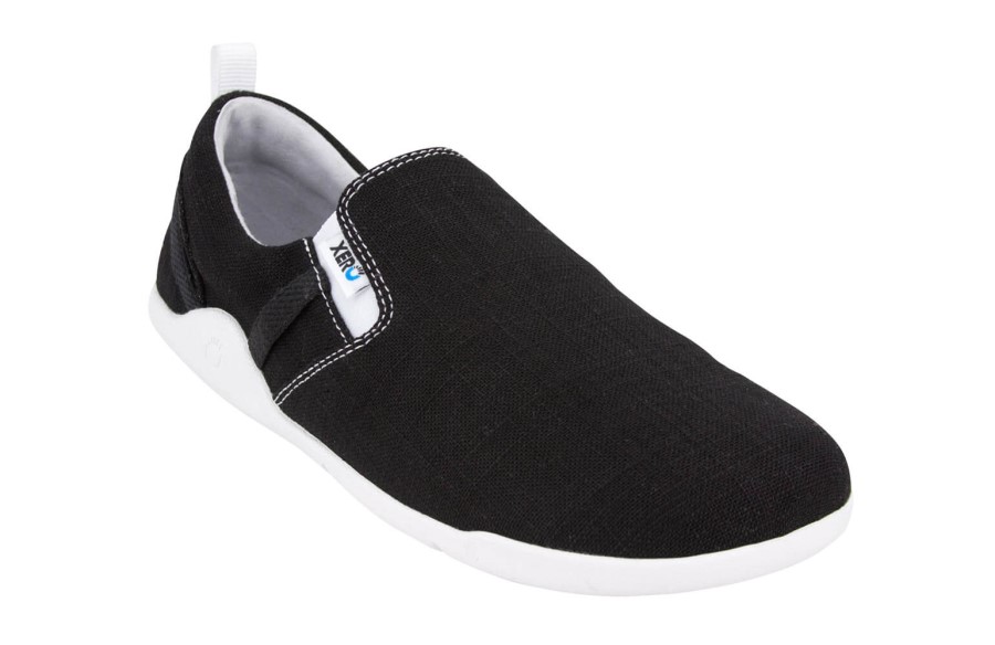 Black Aptos-The Casual Hemp Canvas Slip-On-Women's Xero