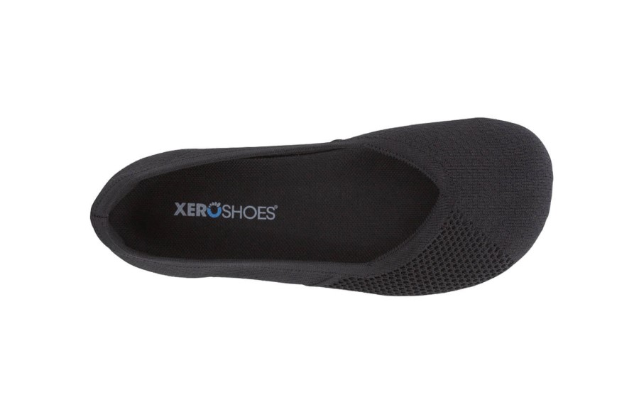 Black Xero Phoenix Knit-Women's Casual Flat