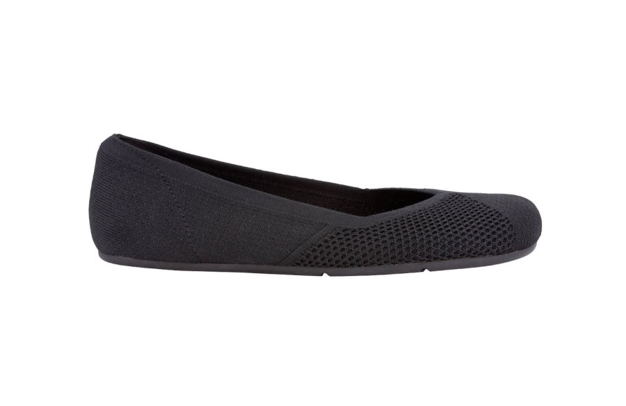 Black Xero Phoenix Knit-Women's Casual Flat