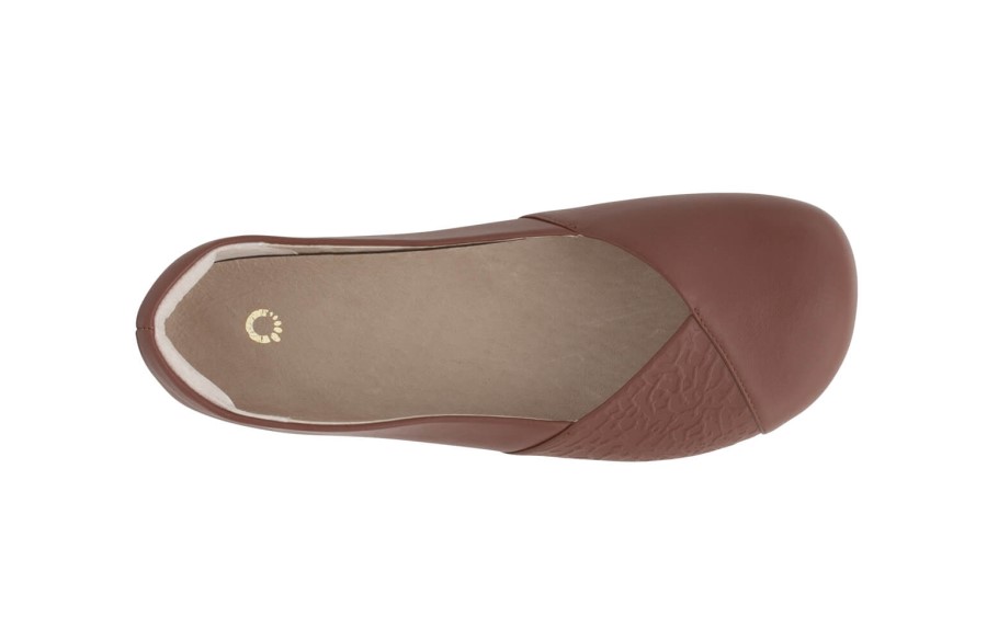 Brown Phoenix Leather-Women's Dressy Flat Xero