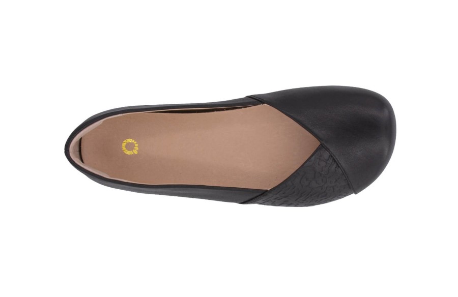 Phoenix Leather-Women's Dressy Flat Xero Black