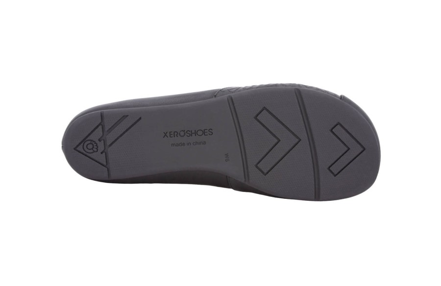 Phoenix Leather-Women's Dressy Flat Xero Black