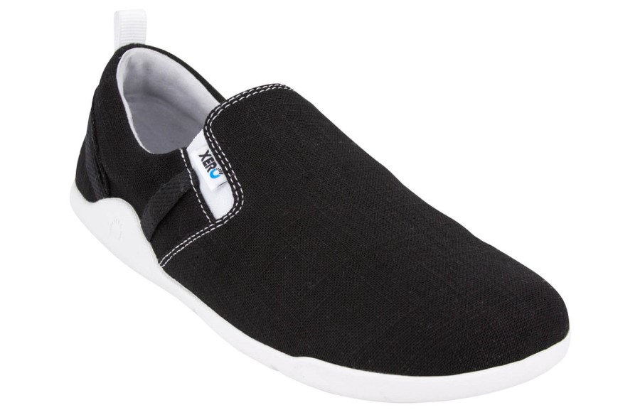 Xero Black Aptos-The Casual Hemp Canvas Slip-On-Men's