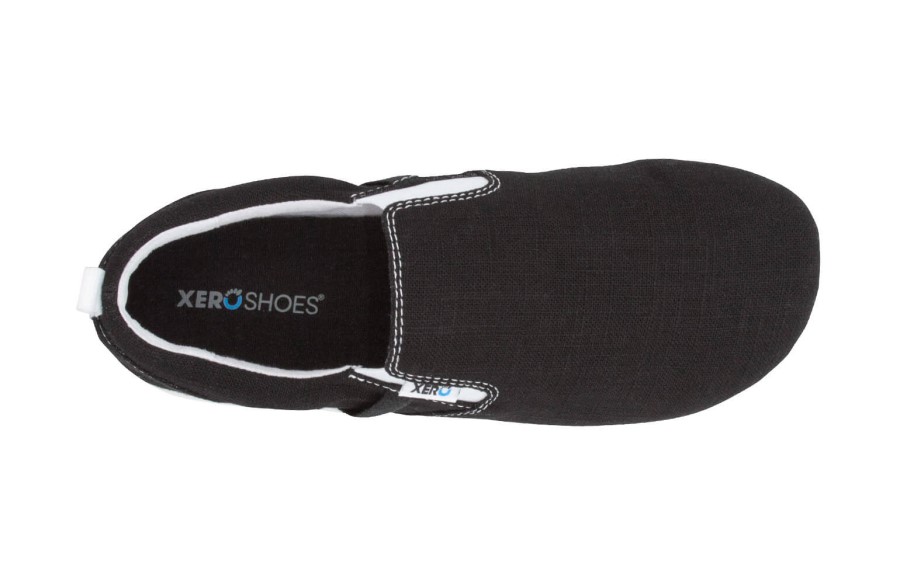 Xero Black Aptos-The Casual Hemp Canvas Slip-On-Men's