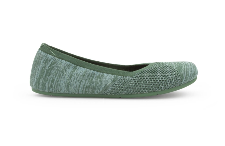 Phoenix Knit-Women's Casual Flat Multi-Green Xero
