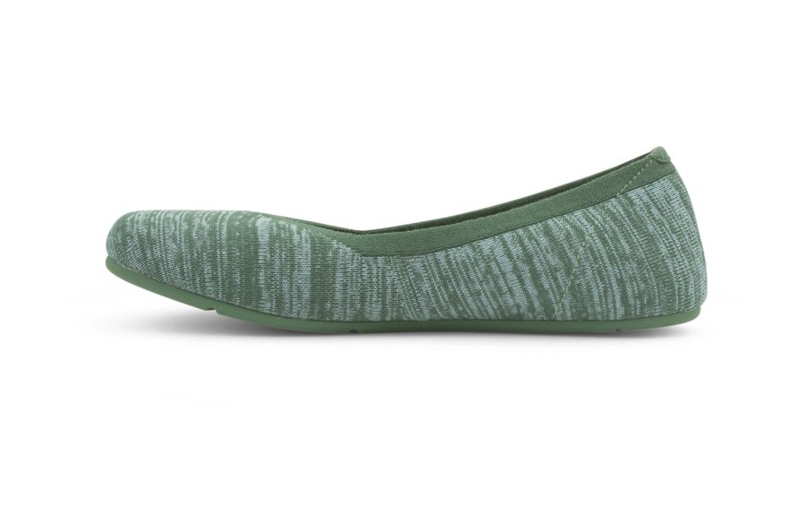 Phoenix Knit-Women's Casual Flat Multi-Green Xero