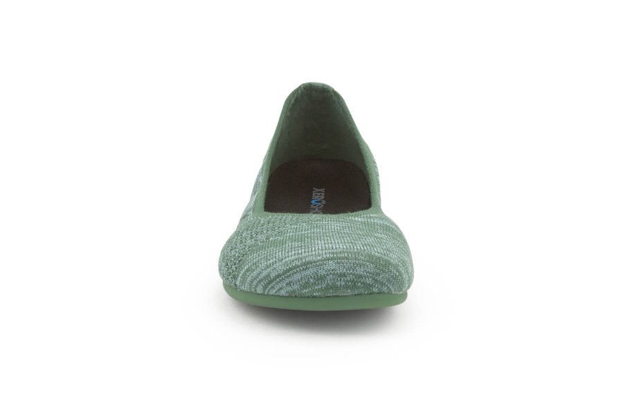 Phoenix Knit-Women's Casual Flat Multi-Green Xero