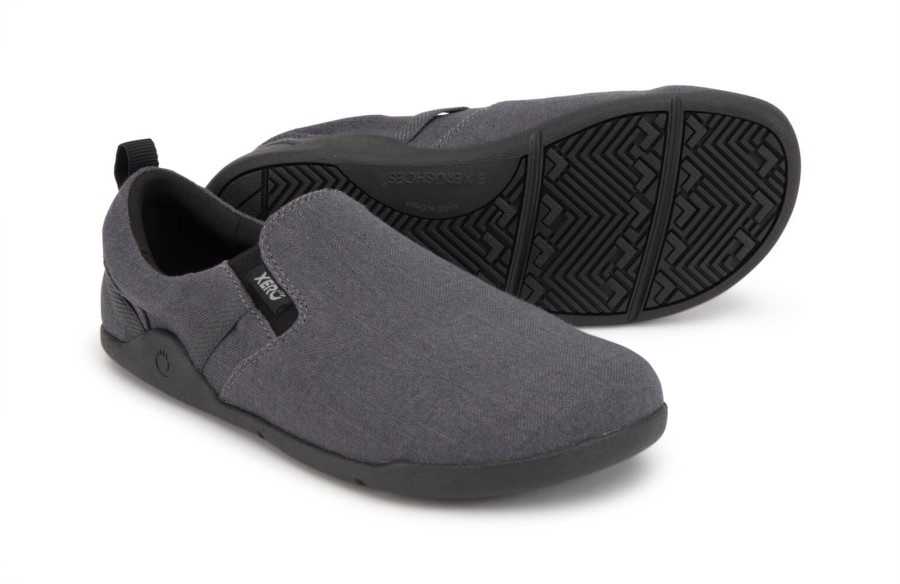 Asphalt Aptos-The Casual Hemp Canvas Slip-On-Men's Xero