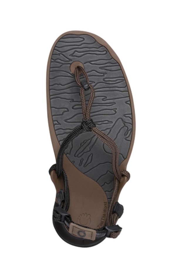 Amuri Cloud-Women's Barefoot Sandal Xero Black/Charcoal