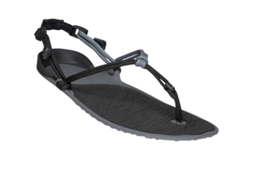 Amuri Cloud-Women's Barefoot Sandal Xero Black/Charcoal