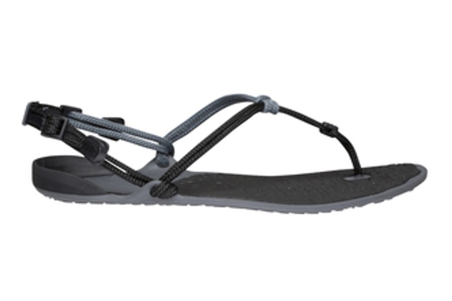Amuri Cloud-Women's Barefoot Sandal Xero Black/Charcoal